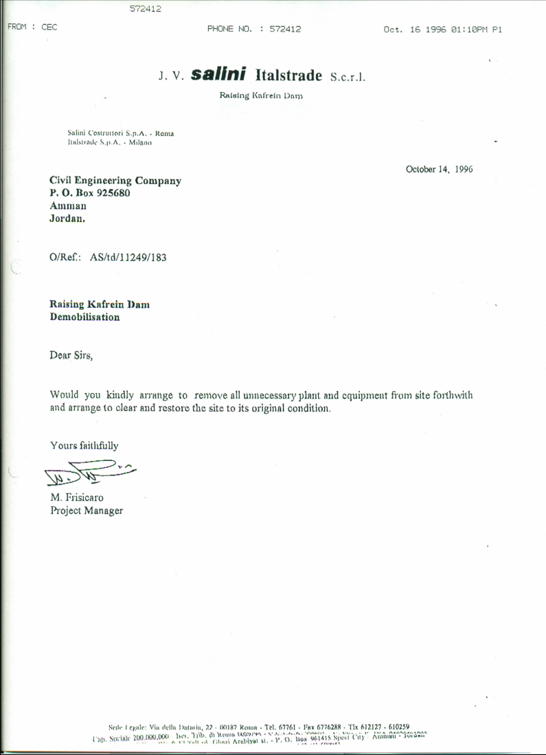 Certificate of Completion